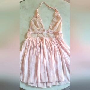 Victorias Secret Chiffon Pleated Babydoll